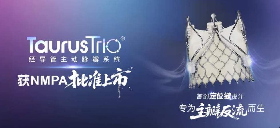 TaurusTrio经导管自动脉瓣系统获NMPA批准上市，，，重磅焦点产品为瓣膜营业增添再添强劲引擎